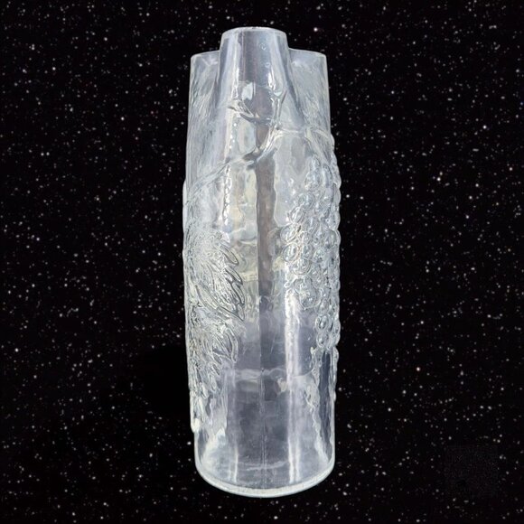 Vtg 1960s Mid-Century Modern C.J. RIEDEL Geometric Crystal Glass Pitcher Grape - Picture 14 of 14